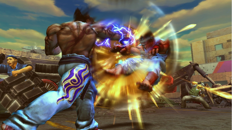 Illustration for article titled Street Fighter X Tekken Screens